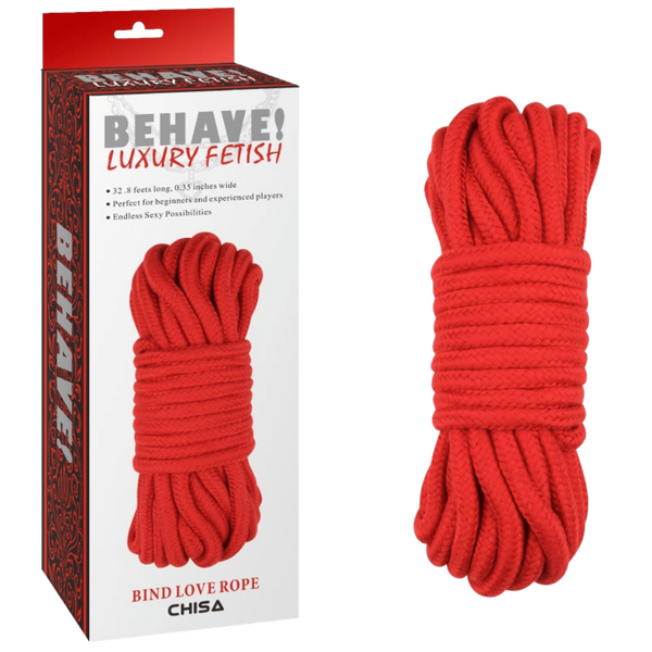 Bing Love Rope – 10 Meter Soft Sturdy Weave Rope for Rope Play