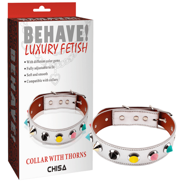 Collar with Thorns – Fully Adjustable Collar Accessory