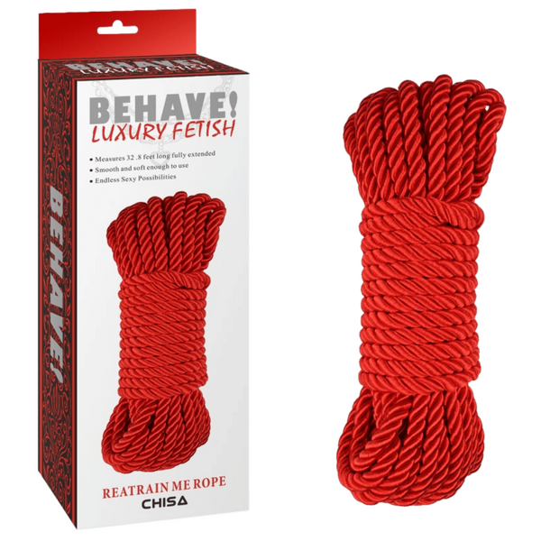 Reatrain Me Rope – 10 Meter Soft Sturdy Weave Rope for Rope Play