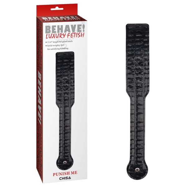 Punish Me Paddle – Flexible Weighty Paddle for Soft or Firm Spankings