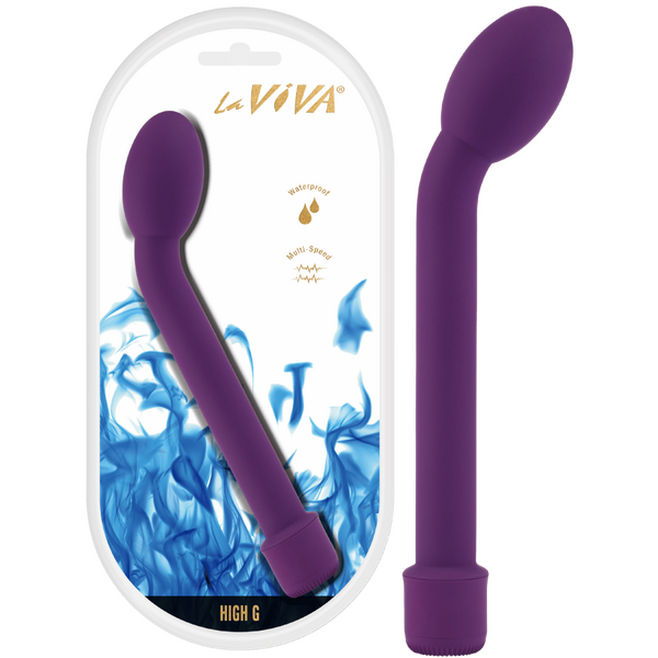 High G – Waterproof Multispeed G-Spot Vibrator Battery Operated