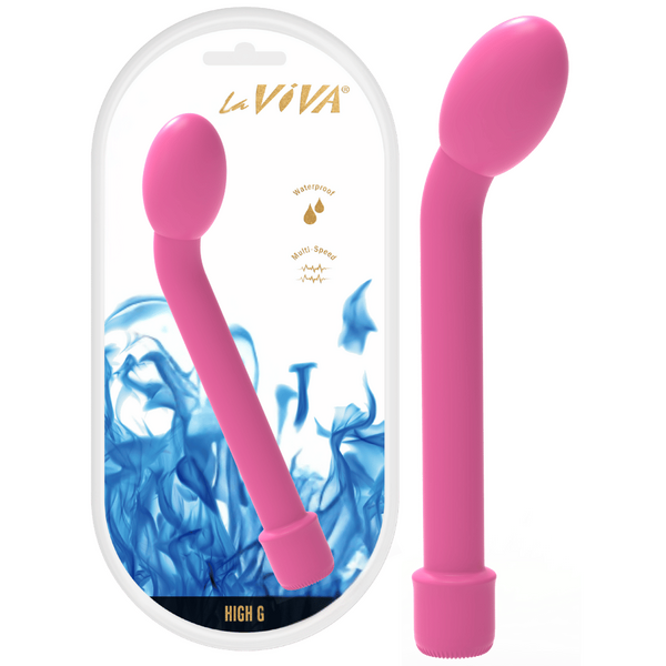 High G – Waterproof Multispeed G-Spot Vibrator Battery Operated