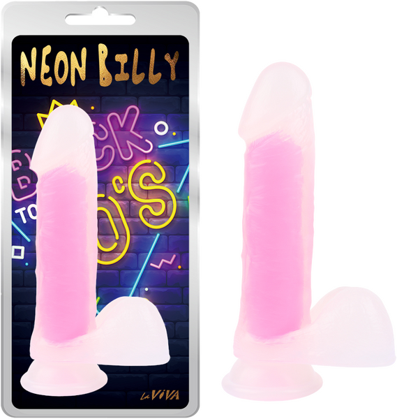 Neon Billy 7.6" (Glow Pink)