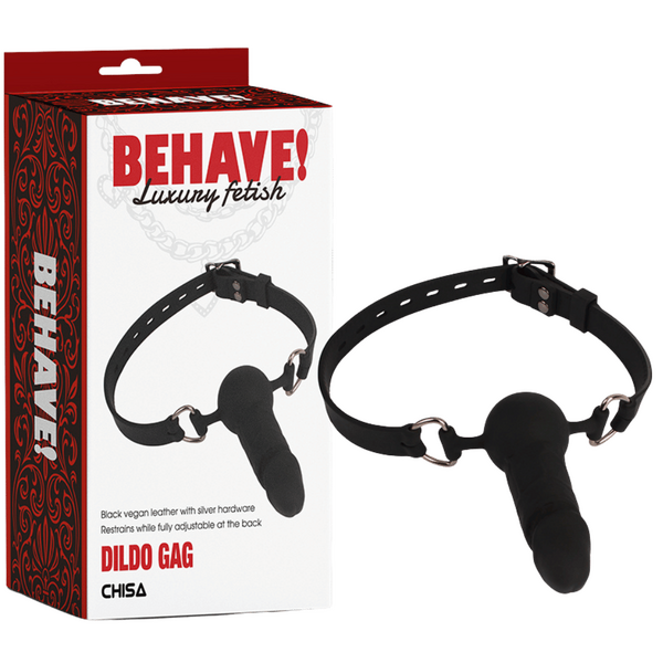 Dildo Gag – Adjustable Restraint Gag Device