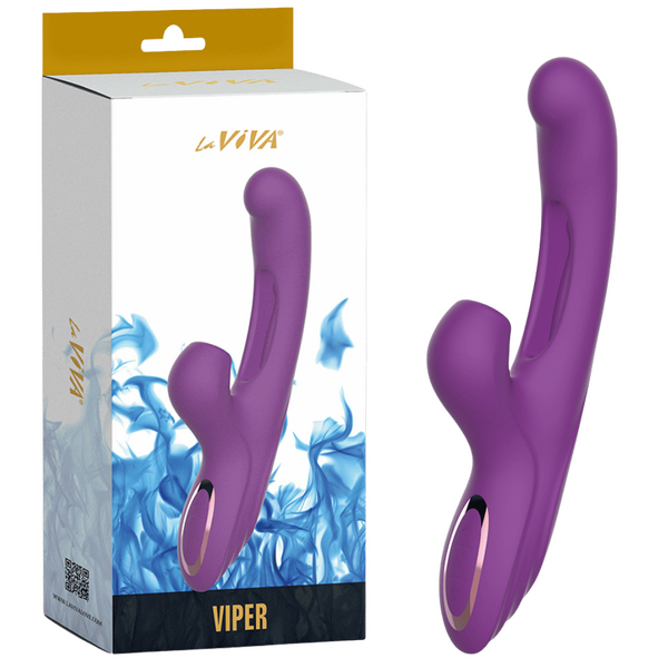 Laviva Viper – C-Spot Massager Vibrator With Suction and Vibration Modes