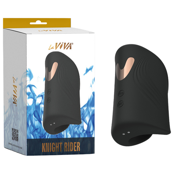 Knight Rider – Waterproof Rechargeable Vibrator with 5 Vibration and Tapping Modes