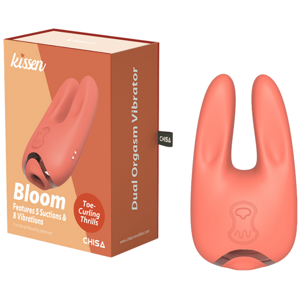 Bloom – Waterproof Silicone Vibrator with Suction and Vibration Features