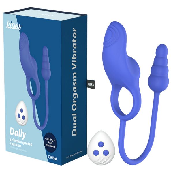Dally – Waterproof Double Motor Silicone Vibrator 10.6cm