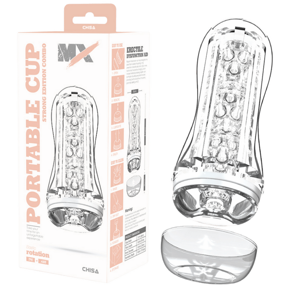 Portable Cup Strong Edition Combo – Super Soft Sucking Device 21cm