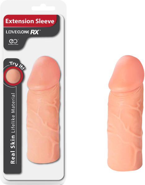 Extension Sleeve 6 Inch – Real Skin Lifelike Material Sleeve