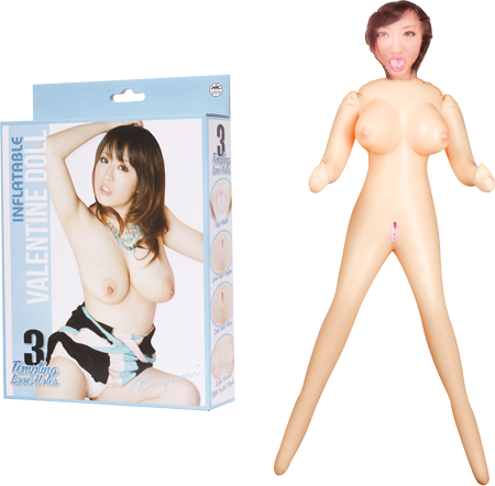 Mayumi Valentine Doll – Life Size Inflatable Sex Doll with Three Love Holes