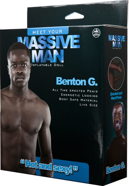 Massive Man Brenton G PVC Doll 1.54 Meters Inflatable Male Doll