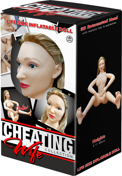 Julie Life Size Inflatable Doll (Flesh) – 3'1 Height Realistic Inflatable Doll