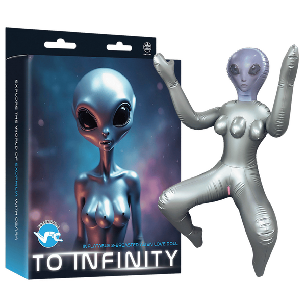 Ozara Inflatable Three-Breasted Alien Love Doll – 112 cm Tall Love Doll