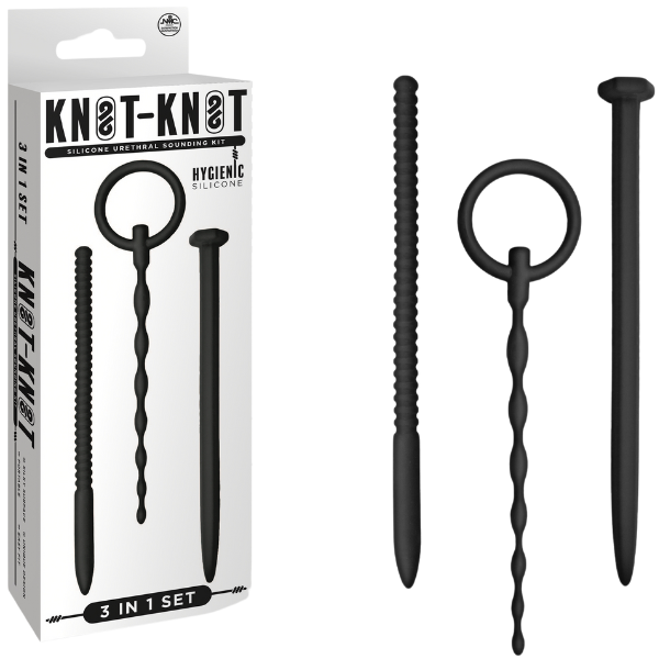 Silicone Urethral Sounding Kit Nail Edition – Body-Safe Silicone Urethral Sounding Kit