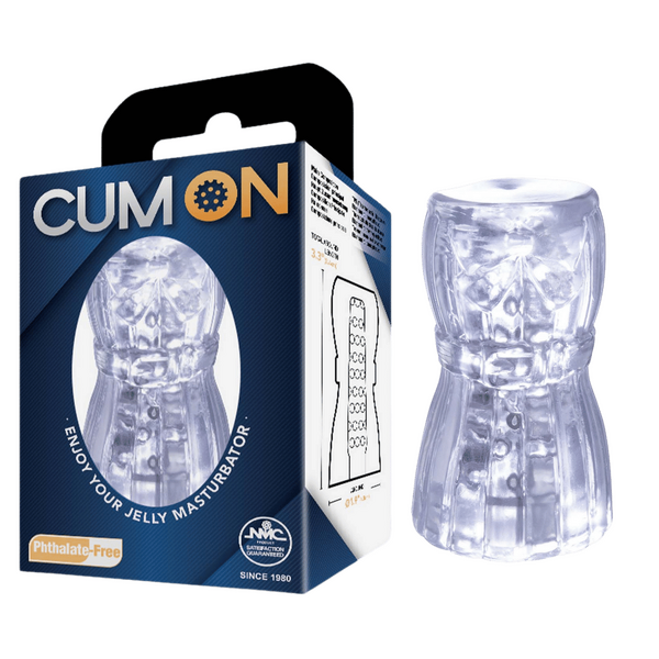 Pocket Jelly Masturbator – 3.3 Inch Soft Flexible Masturbator