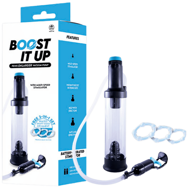 Boost Penis Enlarger Vacuum Pump - Multi Speed