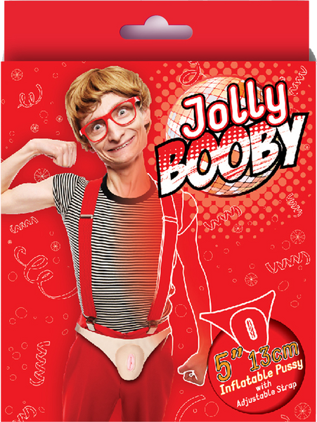 Jolly Booby Inflatable Pussy – Compact Inflatable Sex Toy Made from Body-Safe Vinyl