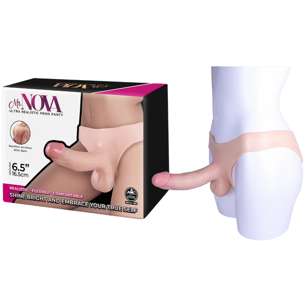 Ultra Realistic 6.5 Inch Penis Panty – Flexible Comfortable Underwear