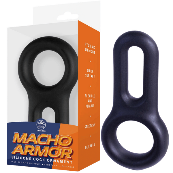 Silicone Cock and Ball Ring – Flexible Stretchy Durable Silicone Ring