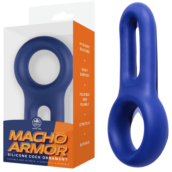 Silicone Cock and Ball Ring – Flexible Stretchy Durable Silicone Ring
