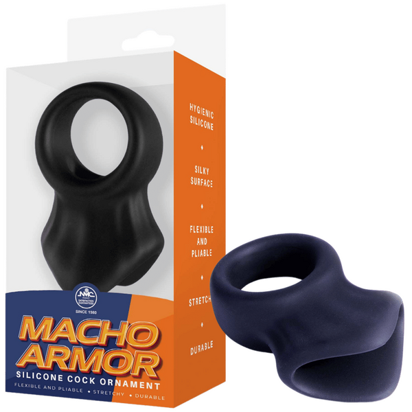 Silicone Cock and Ball Ring – Flexible Durable Hygienic Silicone Ring