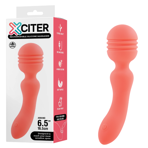 Exciter Rechargeable Silicone Massager – Rechargeable Silicone Massager