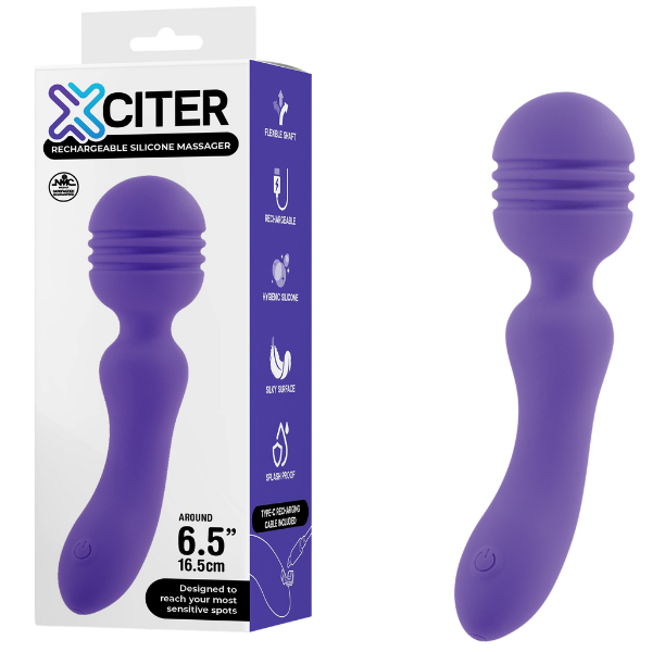 Exciter Rechargeable Silicone Massager – Rechargeable Silicone Massager