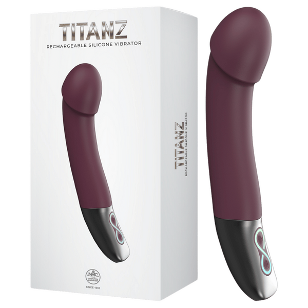 Rechargeable Silicone Vibrator (White) – Bendable Shaft 5.5 Inch Insertable Length Vibrator