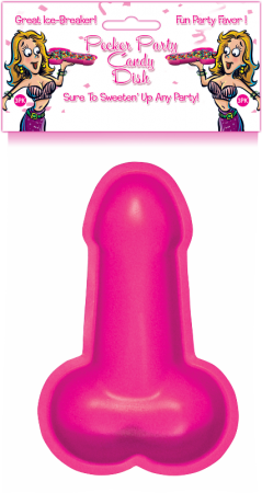 Party Pecker Party Platter Dish – 16 Inch Food Grade Plastic Serving Dish