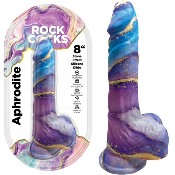 Aphrodite – 8 Inch Textured Dildo