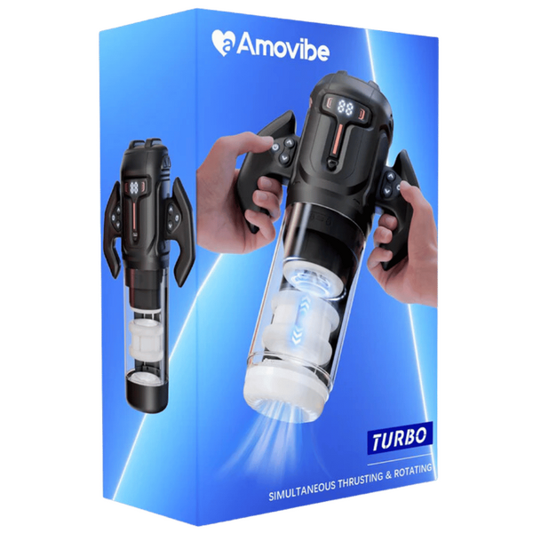 Amovibe Dragon Pro – Rotating and Vibrating Male Masturbator