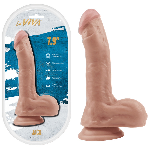 Jack 7.9 Inch Dildo – Realistic Pleasure Toy