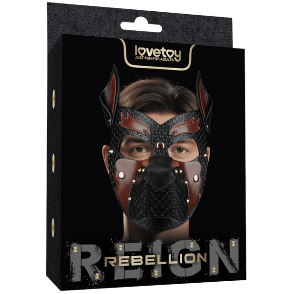 Rebellion Reign Howl Pup Mask – Pet Play Mask
