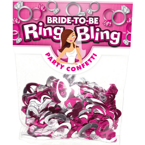 Bride To Be - Ring Bling Party Confetti – Decorative Party Confetti