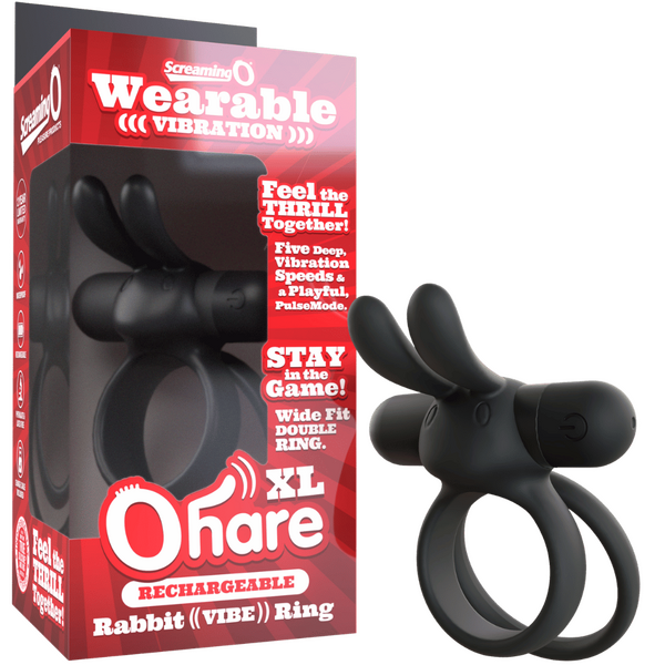 Ohare XL (Black | Blue | Green) – Rechargeable Large Rabbit Vibrator