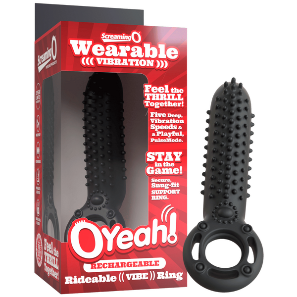 Oyeah Rechargeable Silicone Rideable Vibe Ring – Premium Silicone Vibrating Ring
