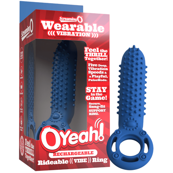 Oyeah Rechargeable Silicone Rideable Vibe Ring – Premium Silicone Vibrating Ring