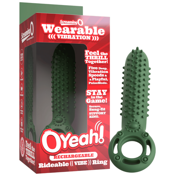 Oyeah Rechargeable Silicone Rideable Vibe Ring – Premium Silicone Vibrating Ring