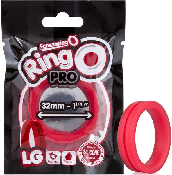 RingO Pro LG – Super-Stretchy 1.25 Inch Penis Ring Made of Body-Safe Silicone