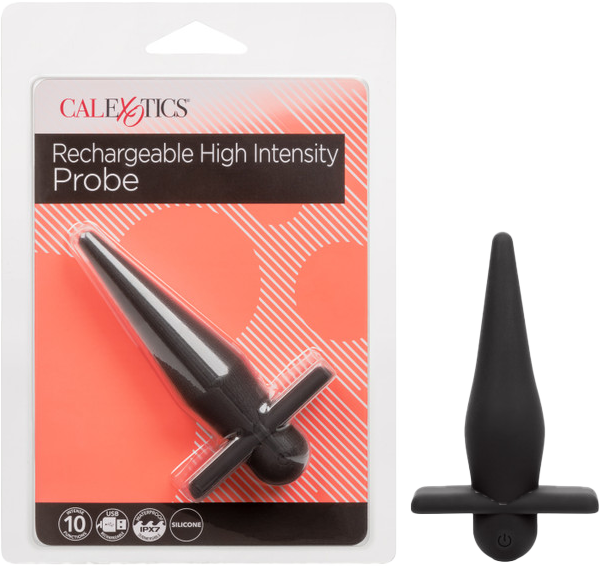 High Intensity Probe – Rechargeable Silicone Probe with 10 Vibration and Pulsation Functions