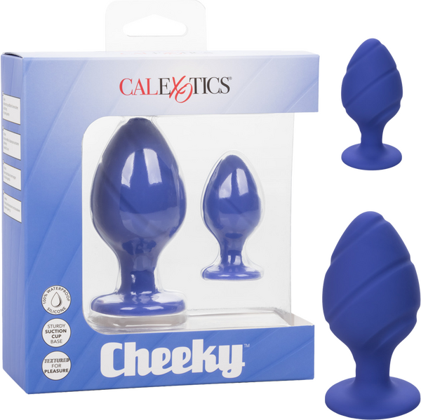 Cheeky Butt Plug Duo (Purple) – Playful Butt Plug Set