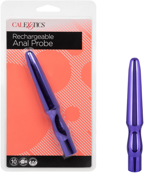 Rechargeable Tapered Anal Probe – Ultra-Powerful Slender Design with 10 Vibration Functions