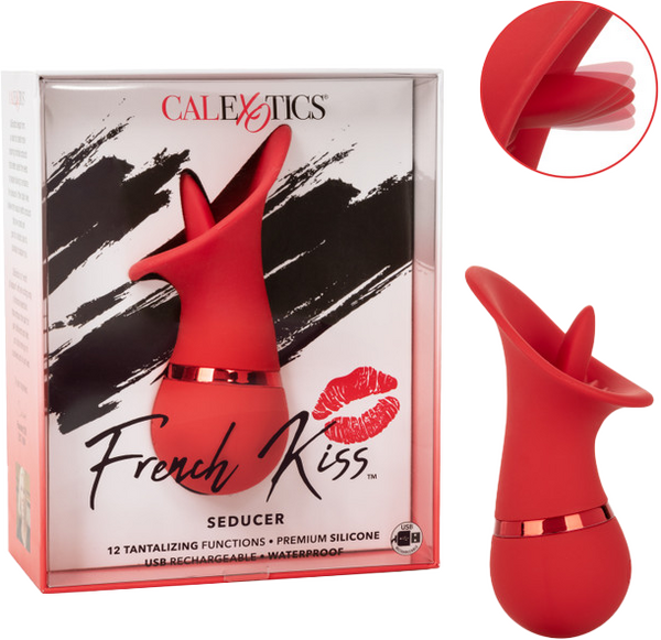 French Kiss Seducer – Compact Massager with 12 Functions Vibrator