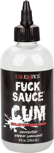 Fuck Sauce Cum Hybrid Lubricant – Premium Silicone and Water-Based Lubricant 8 fl oz