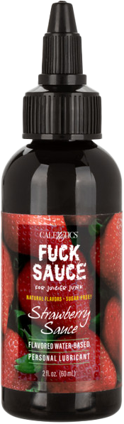 Fuck Sauce Flavored Water-Based Lubricant – 2 Fl. Oz. Strawberry | Watermelon