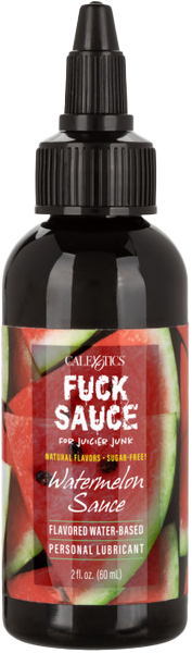 Fuck Sauce Flavored Water-Based Lubricant – 2 Fl. Oz. Strawberry | Watermelon