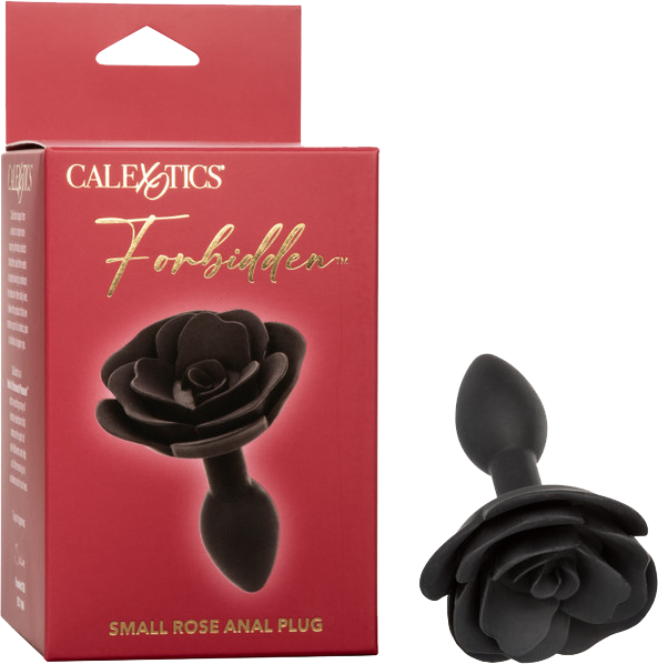 Forbidden Small Rose – Body-Safe Silicone Small Anal Plug