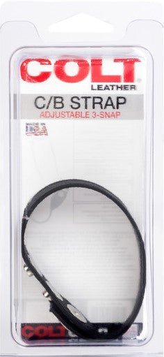 Colt Adjustable 3-Snap Leather Strap – High Quality Leather Strap