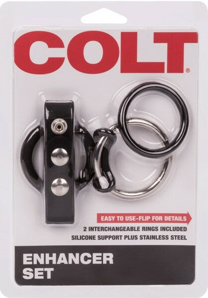 Colt Enhancer Set – Male Pleasure Cock Ring Set